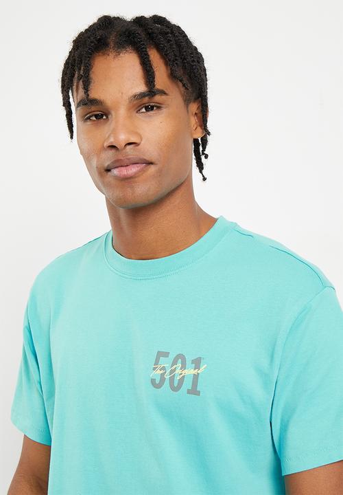 Levi’s® - Vintage fit graphic tee 501 - gen z aquare