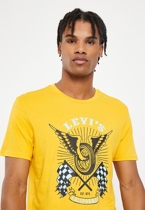 Levi’s® - tire wing grp tee - golden rod