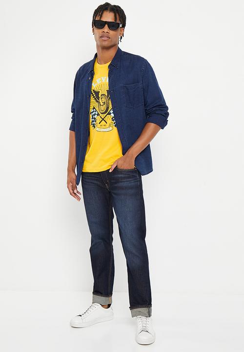 Levi’s® - tire wing grp tee - golden rod