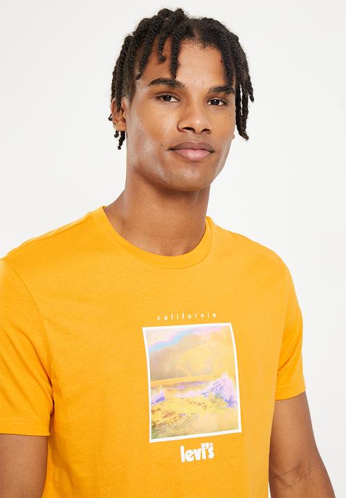 Levi’s® - artists mountain grp tee - autumn blaze
