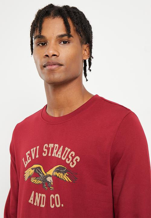 Levi’s® - Eagle sweat - biking red