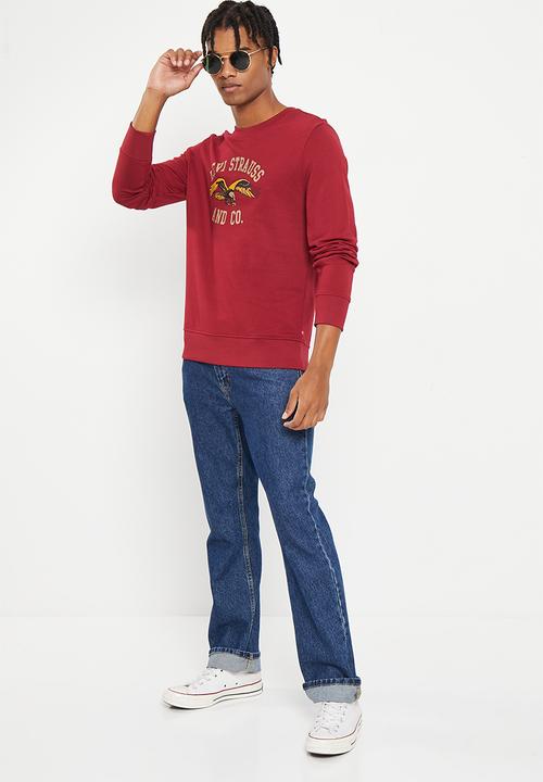 Levi’s® - Eagle sweat - biking red