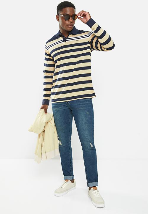 Pierre Cardin - Mercerised  319 long sleeve - stone