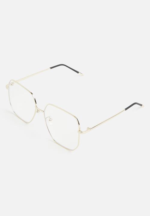 Superbalist - Meghan blue light glasses - gold