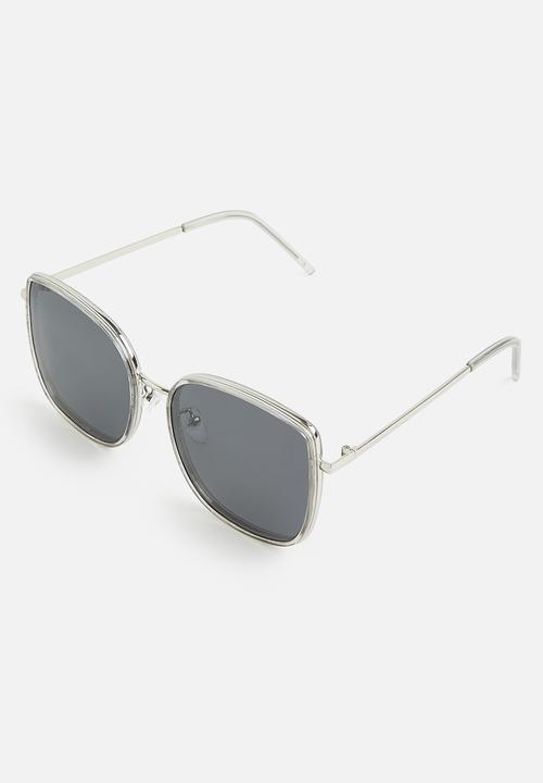 Superbalist - Charli oversized sunglasses - silver
