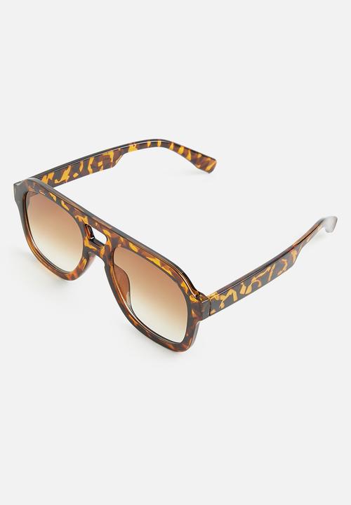 Superbalist - Azara aviator sunglasses - brown