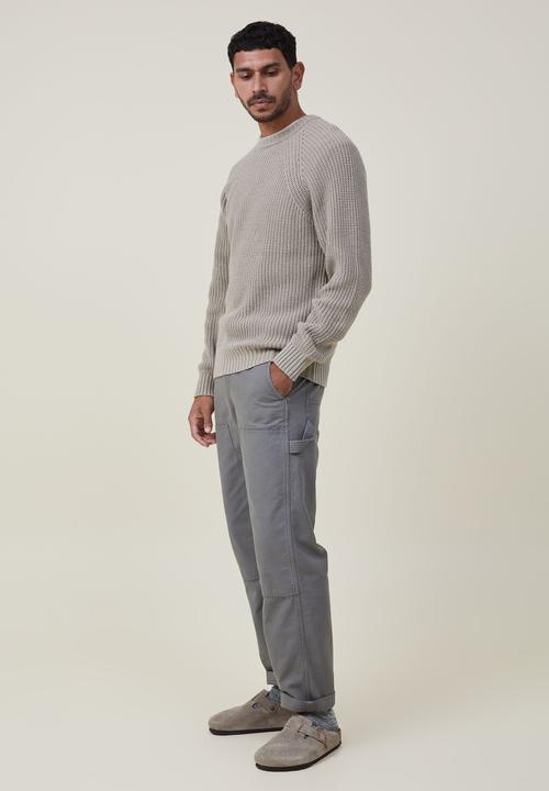 Cotton On - Wharfie knit - grey 