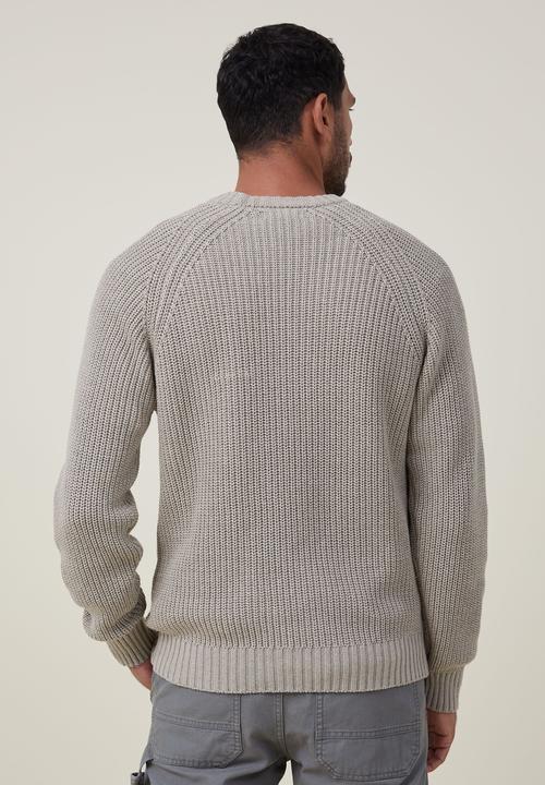Cotton On - Wharfie knit - grey 