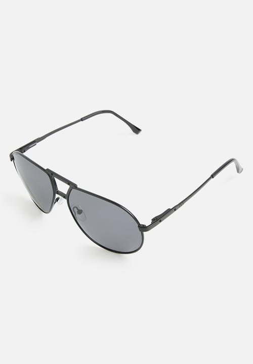 Superbalist - Keely aviator sunglasses - black