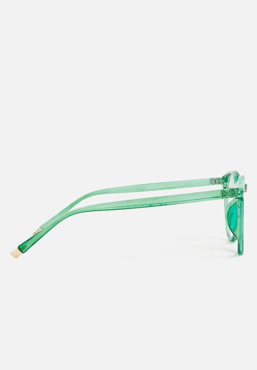 Superbalist - Cassie blue light glasses - green