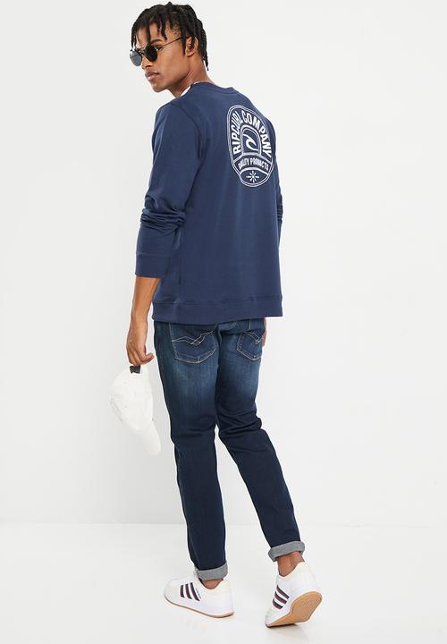 Rip Curl - Wetsuit icon long sleeve tee - navy