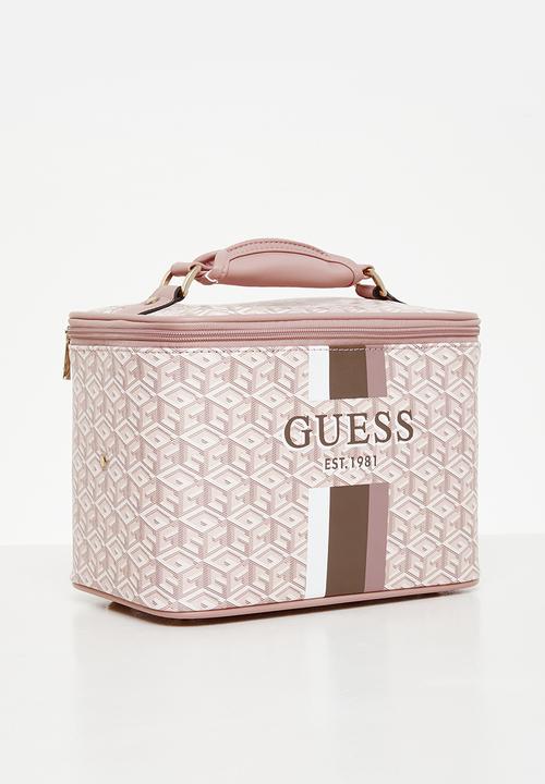 GUESS - AHB wilder beauty case - pale rose