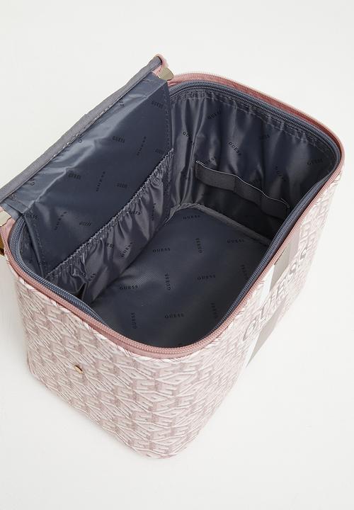 GUESS - AHB wilder beauty case - pale rose