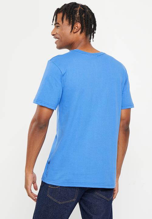 Rip Curl - Surf revival waving tee - retro blue