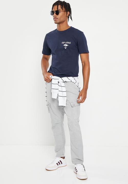 Rip Curl - Fade out icon tee - navy