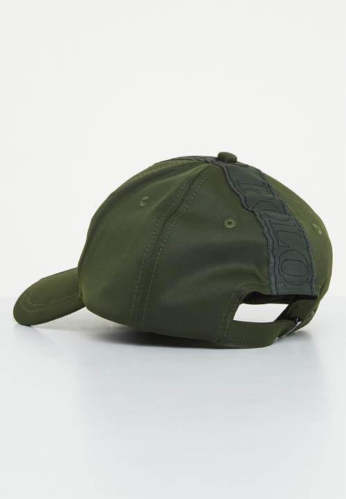 POLO - 6 Panel tape peak - olive 