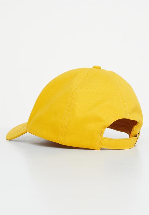 POLO - 6 Panel classic peak - mustard