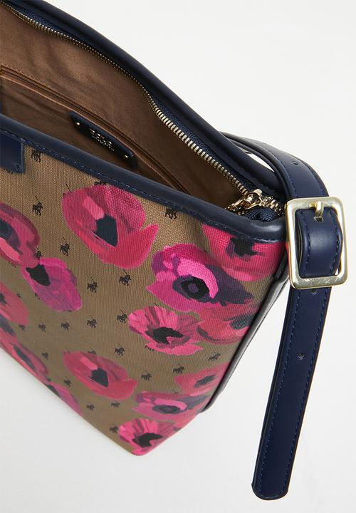 POLO - Saratoga hobo crossbody - berry