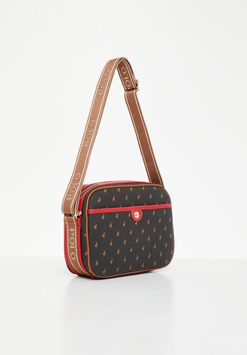 POLO - Monticello camera bag - brown