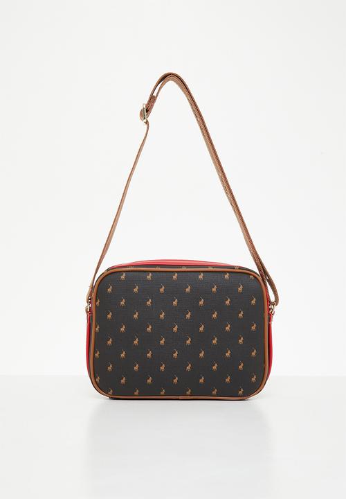 POLO - Monticello camera bag - brown