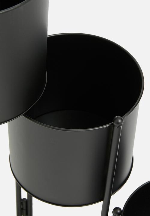 H&S - Ola planter set - black