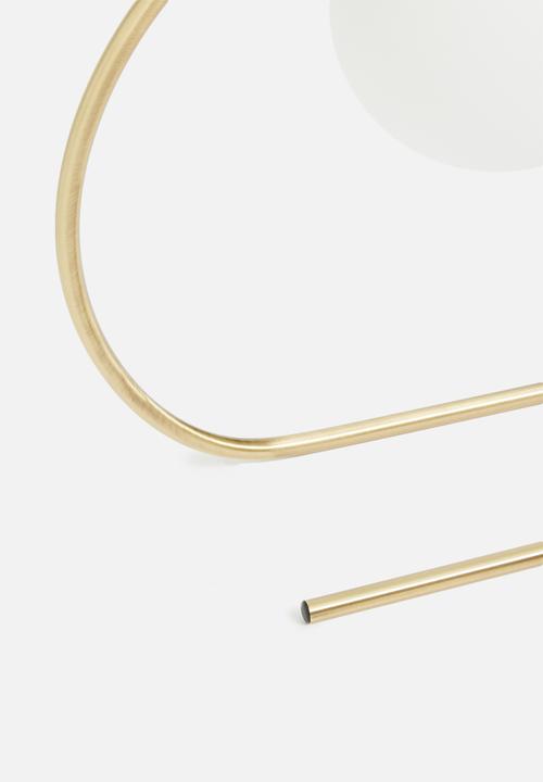 Sixth Floor - Olive table lamp - gold