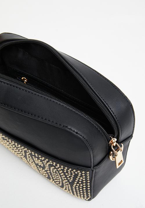 SISSY BOY - What a stud crossbody - black