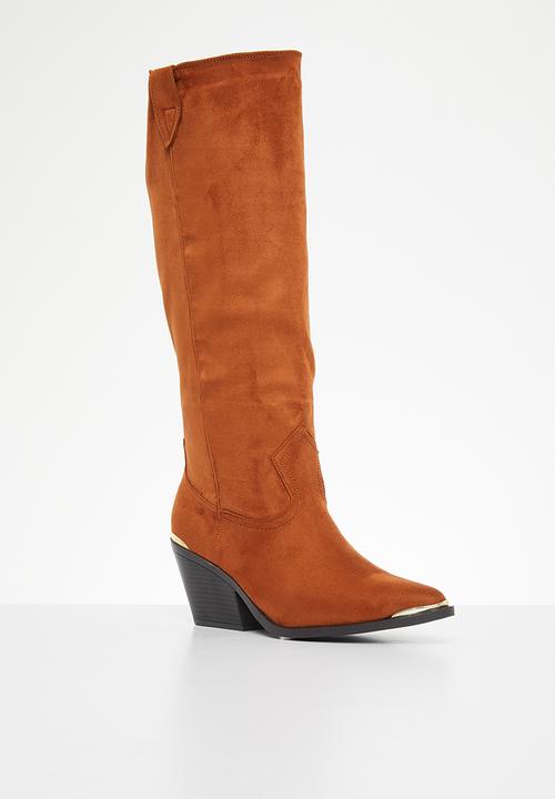 Madison® - Western knee length boot - tan