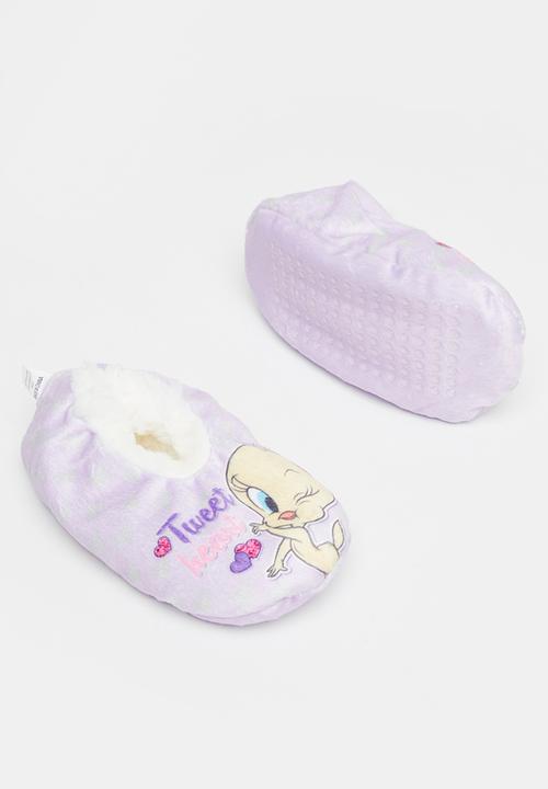 Character Group - Infant Sherpa Slipper - tweety