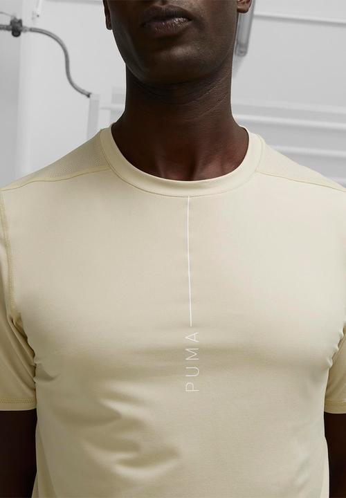 PUMA - M studio yogini lite mesh tee - granola