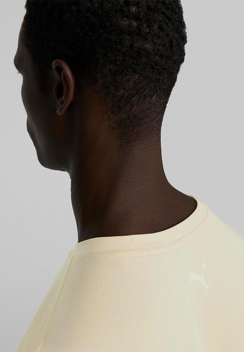 PUMA - M studio yogini lite mesh tee - granola
