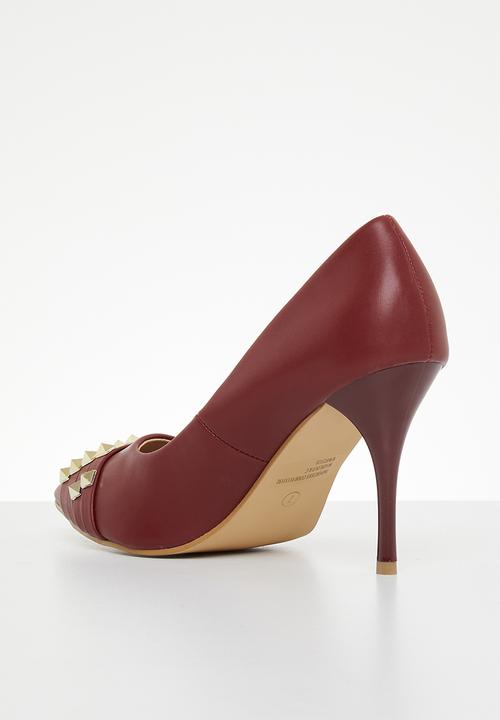 MILLA - Lily court heel - burgundy