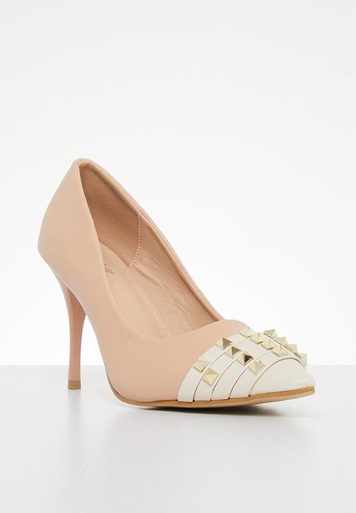 MILLA - Lily court heel - blush
