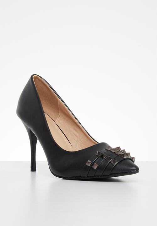 MILLA - Lily court heel - black