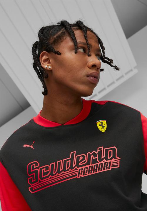 PUMA - Ferrari race statement tee - puma black