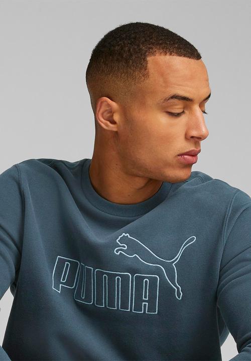 PUMA - Ess elevated crew tr - dark night