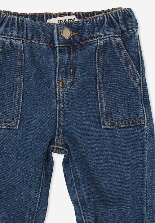 Cotton On - Kai baby carpenter jean - sorrento dark blue