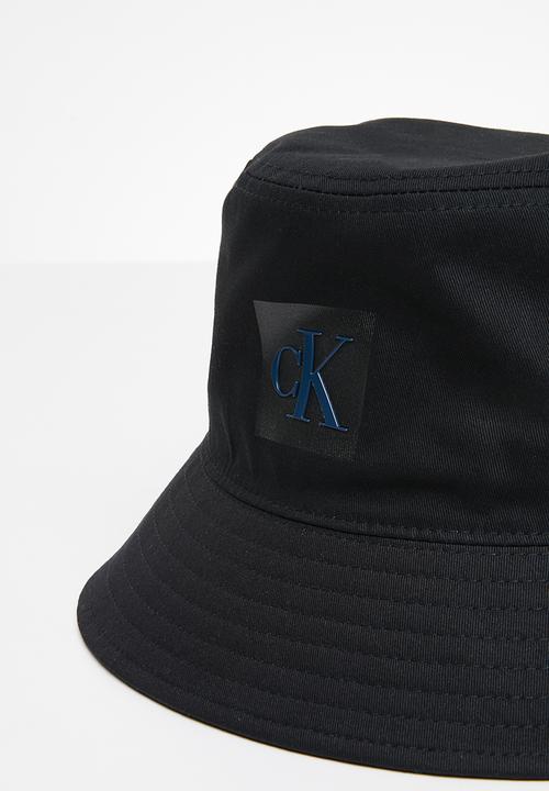 Calvin Klein - Sculpted bucket hat twill - black