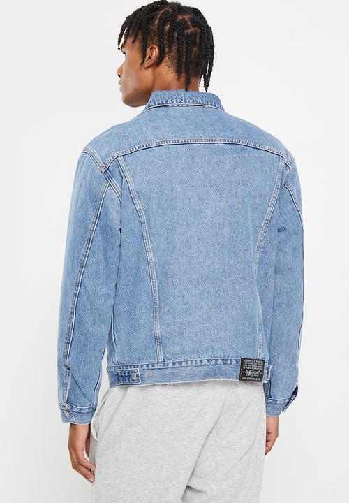 Levi’s® - Vntg rev varsity trucker z7781 - medium blue & grey