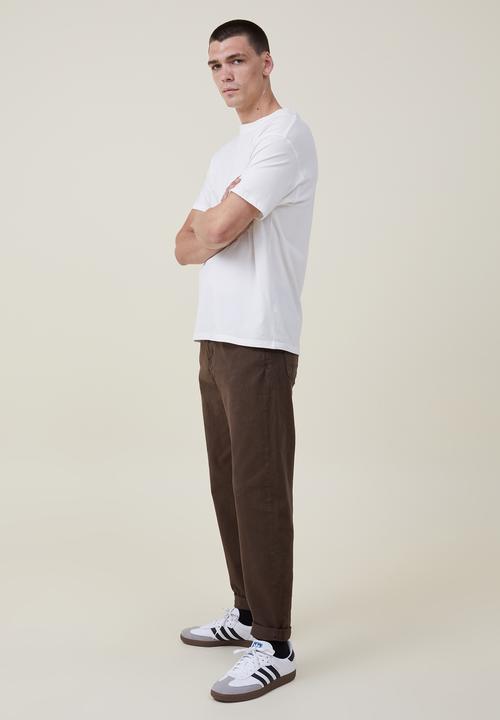 Cotton On - relaxed tapered jean - chocolate addict