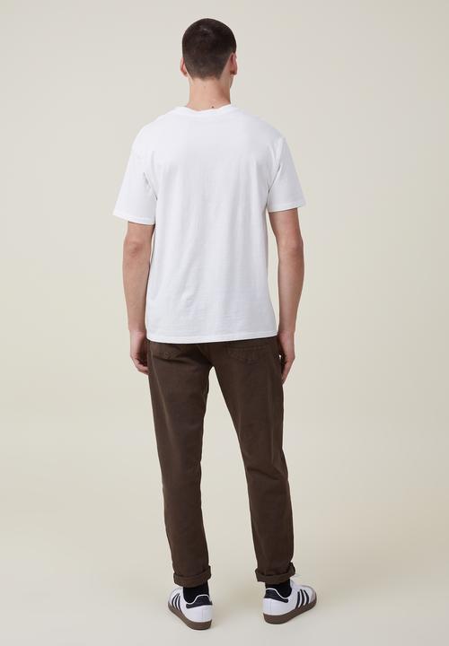 Cotton On - relaxed tapered jean - chocolate addict