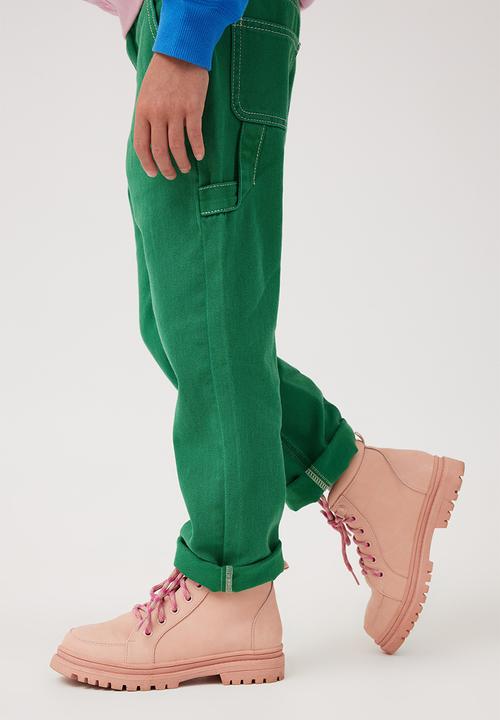 Cotton On - Henry hiker boot - marshmallow/raspberry pink
