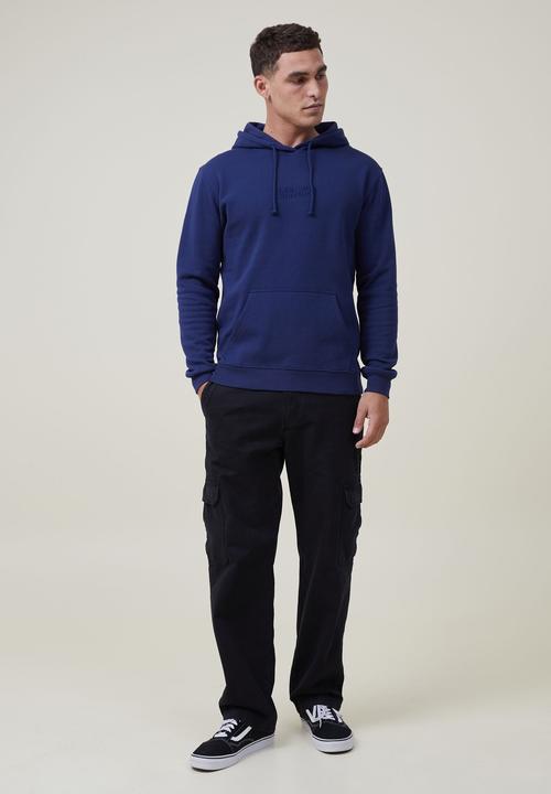 Cotton On - Graphic fleece pullover - indigo/lincoln district