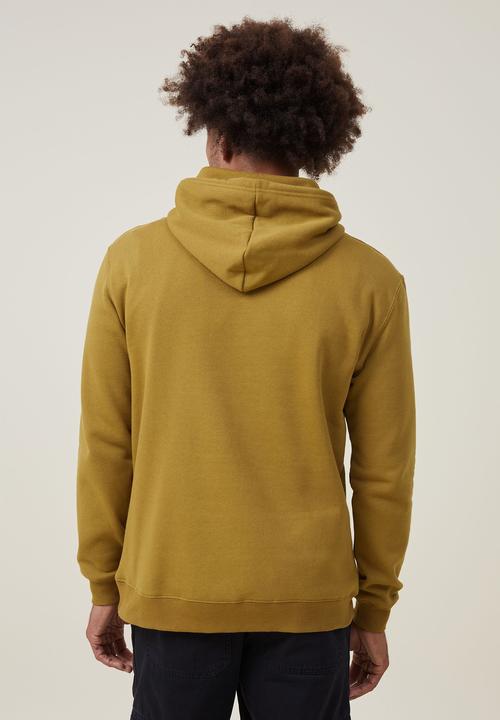Cotton On - Graphic fleece pullover - kelp/brooklyn junction
