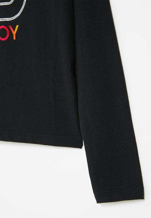 SISSY BOY - Alpha and omega: cargo track pants with pockets - black