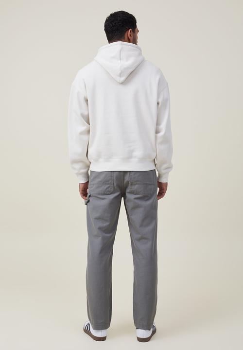 Cotton On - Loose fit pant - double knee washed forest