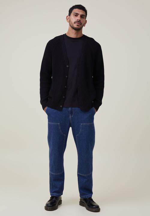 Cotton On - Military cardigan - black