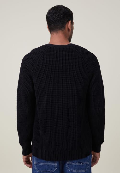 Cotton On - Military cardigan - black