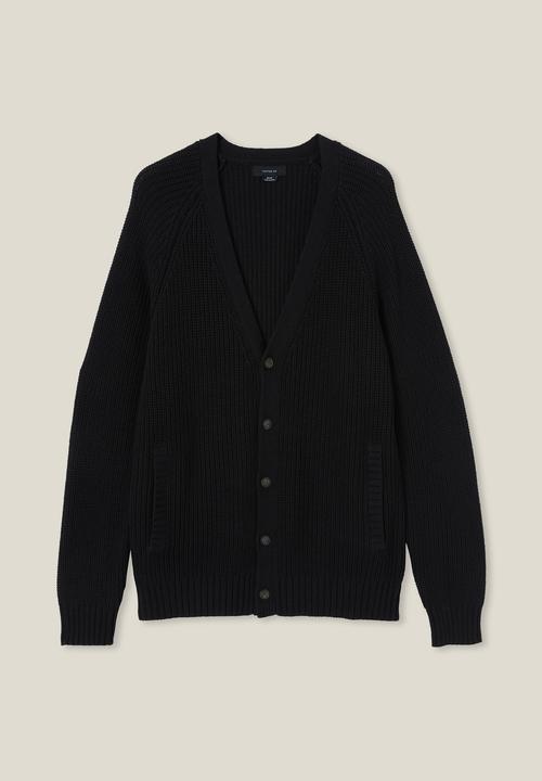 Cotton On - Military cardigan - black