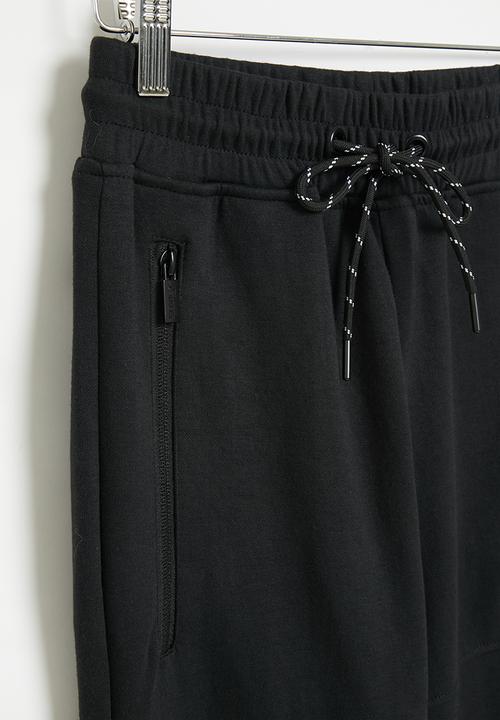 SOVIET - Boys fashion track pants - black